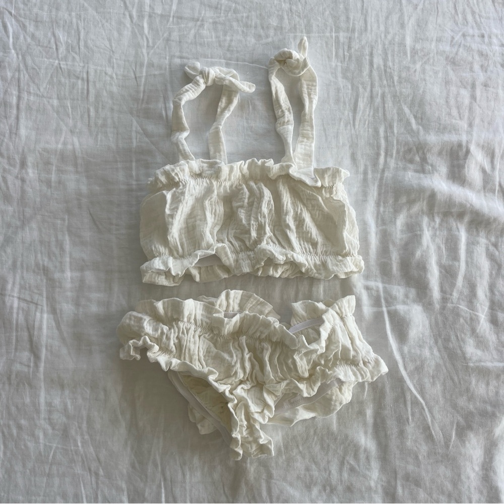 Handmade Cotton Muslin Intimates Set